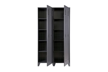 Stijn Förvaringsskåp 103x187x40 cm - Stålgrå Tall - Förvaring - Skåp - Förvaringsskåp