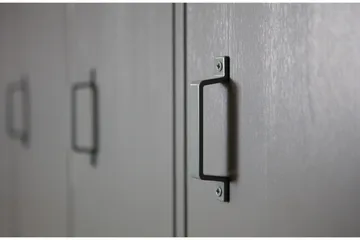 Stijn Förvaringsskåp 103x187x40 cm - Stålgrå Tall - Förvaring - Skåp - Förvaringsskåp