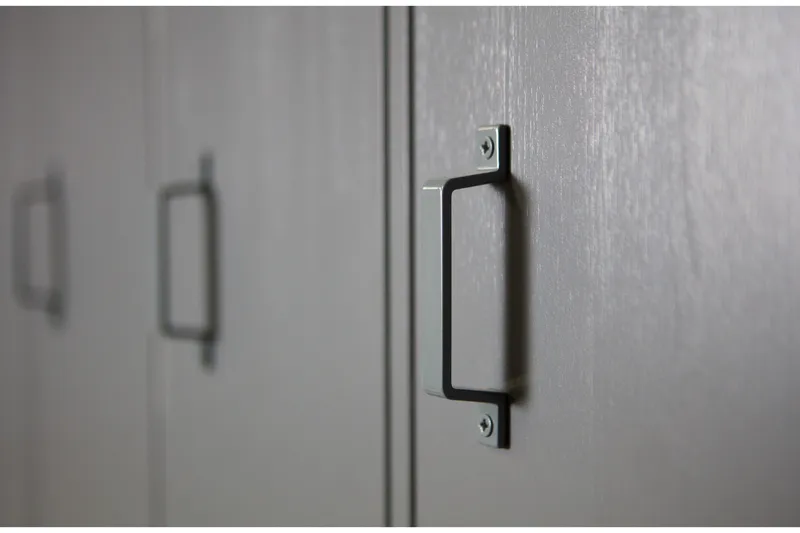 Stijn Förvaringsskåp 103x187x40 cm - Stålgrå Tall - Förvaring - Skåp - Förvaringsskåp