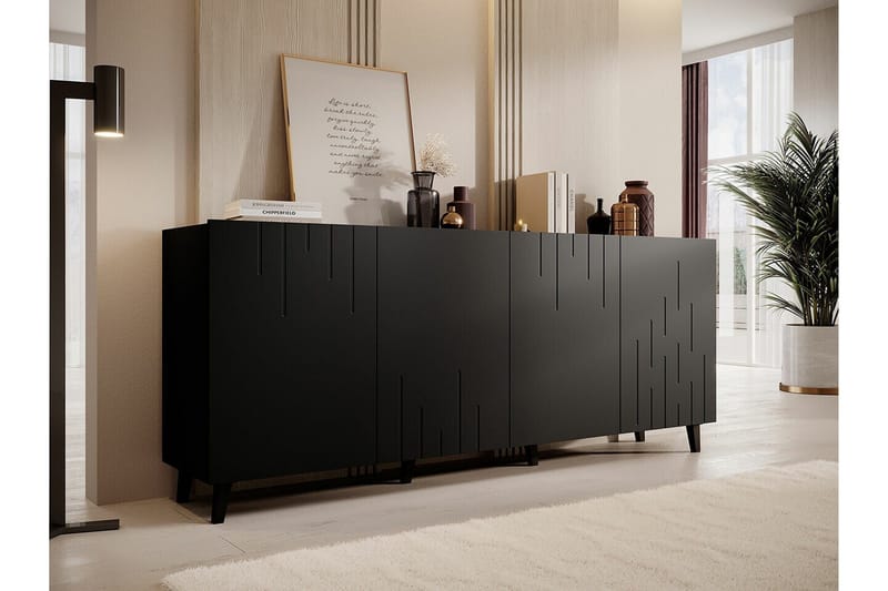 Strontian Highboard Scandinavian Choice Black - Förvaring - Skåp - Förvaringsskåp