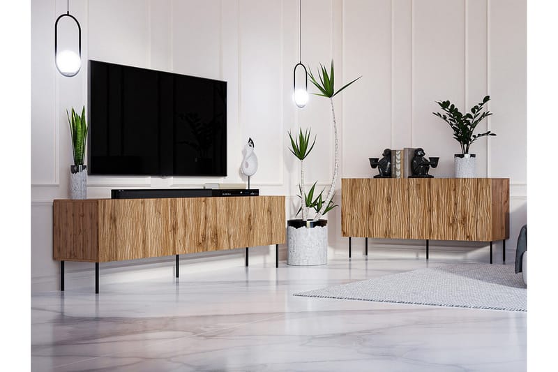 Strontian Highboard Scandinavian Choice Black - Förvaring - Skåp - Förvaringsskåp