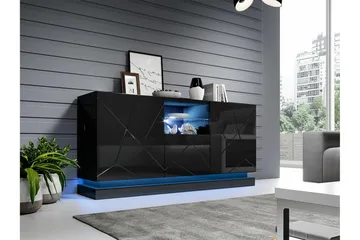 Strontian Highboard Scandinavian Choice Black - Förvaring - Skåp - Förvaringsskåp