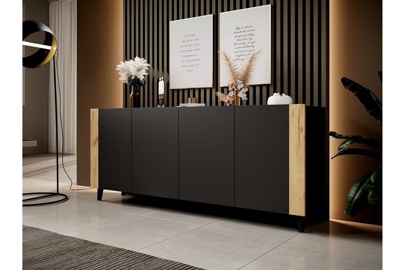 Strontian Highboard Scandinavian Choice Black - Förvaring - Skåp - Förvaringsskåp