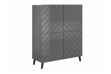 Strontian Highboard Scandinavian Choice Graphite - Förvaring - Skåp - Förvaringsskåp