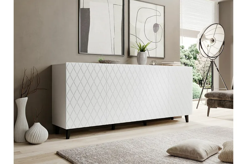 Strontian Highboard Scandinavian Choice White - Förvaring - Skåp - Förvaringsskåp