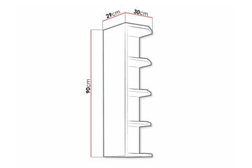Templemore Köksskåp 30 cm - Brun - Förvaring - Skåp - Förvaringsskåp