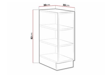 Templemore Köksskåp 30 cm - Brun - Förvaring - Skåp - Förvaringsskåp