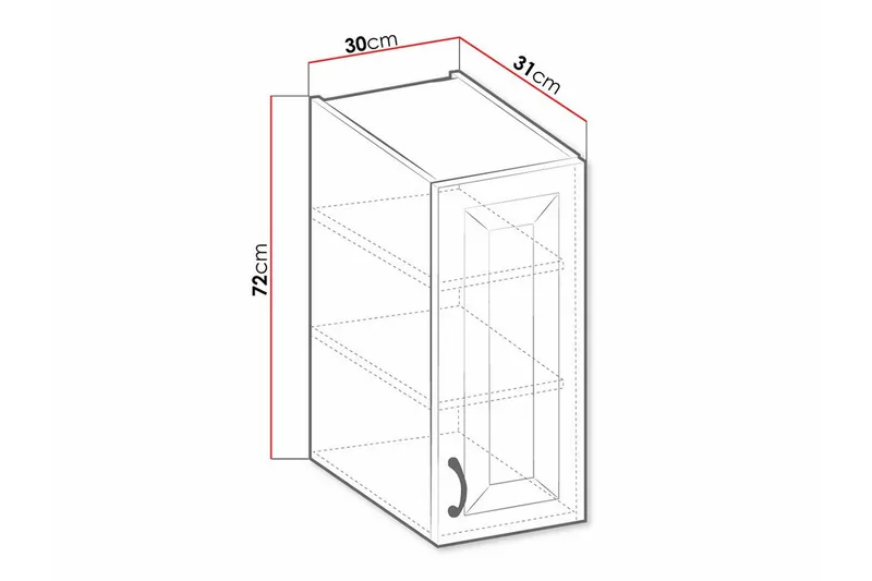 Templemore Köksskåp 30 cm - Förvaring - Skåp - Förvaringsskåp
