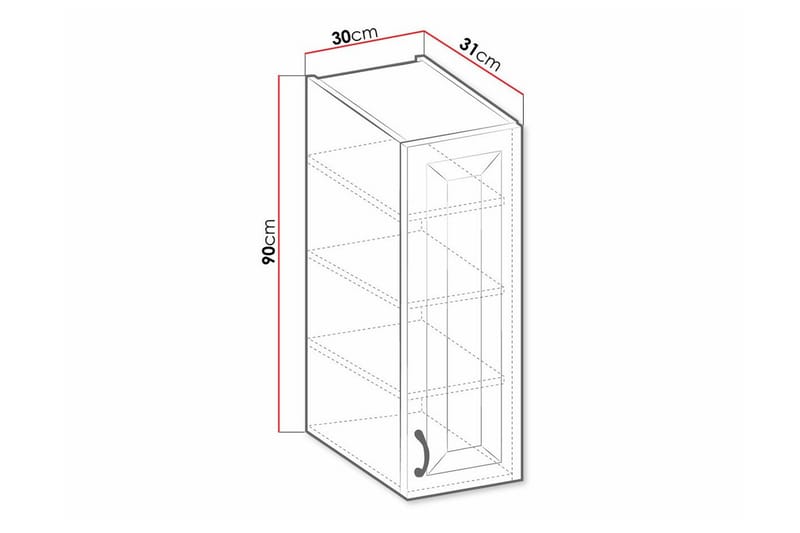 Templemore Köksskåp 30 cm - Förvaring - Skåp - Förvaringsskåp
