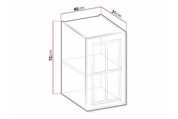 Templemore Köksskåp 40 cm - Förvaring - Skåp - Förvaringsskåp