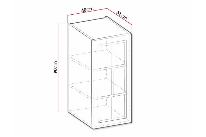 Templemore Köksskåp 40 cm - Förvaring - Skåp - Förvaringsskåp