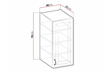 Templemore Köksskåp 40 cm - Förvaring - Skåp - Förvaringsskåp