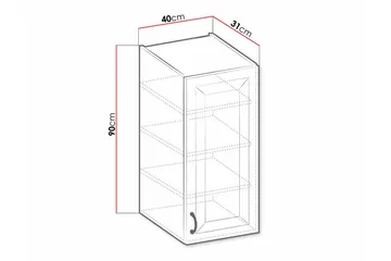 Templemore Köksskåp 40 cm - Förvaring - Skåp - Förvaringsskåp