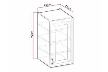 Templemore Köksskåp 45 cm - Förvaring - Skåp - Förvaringsskåp
