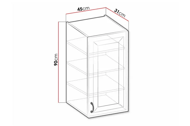 Templemore Köksskåp 45 cm - Förvaring - Skåp - Förvaringsskåp