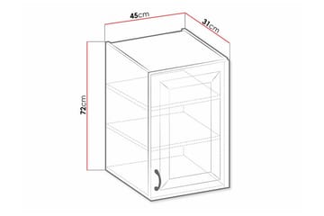 Templemore Köksskåp 45 cm - Förvaring - Skåp - Förvaringsskåp