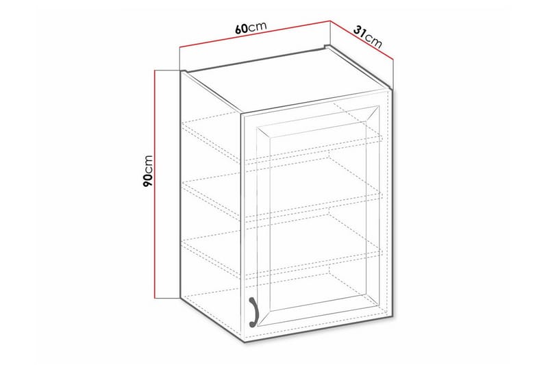 Templemore Köksskåp 60 cm - Förvaring - Skåp - Förvaringsskåp