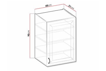 Templemore Köksskåp 60 cm - Förvaring - Skåp - Förvaringsskåp