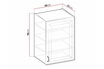 Templemore Köksskåp 60 cm - Förvaring - Skåp - Förvaringsskåp
