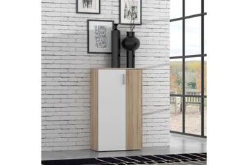 Ticketwood Skoskåp 69 cm - Natur/Vit - Förvaring - Skåp - Förvaringsskåp