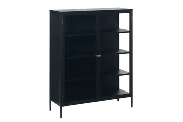 Umbri Highboard 110x140 cm - Svart - Förvaring - Skåp - Förvaringsskåp