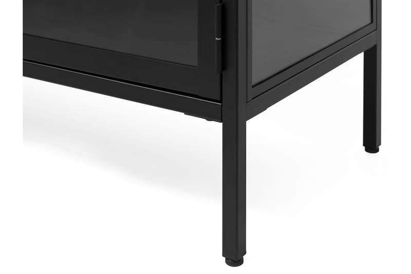 Umbri Highboard 110x140 cm - Svart - Förvaring - Skåp - Förvaringsskåp