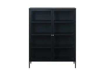 Umbri Highboard 110x140 cm - Svart - Förvaring - Skåp - Förvaringsskåp