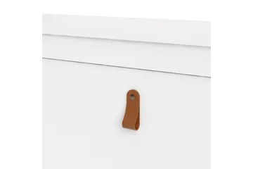 Vallvidera Skoskåp 25x102 cm - Vit/Natur - Förvaring - Skåp - Förvaringsskåp