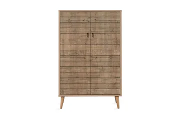 Vellavie Skåp 80 cm Träpanel - Brun - Förvaring - Skåp - Förvaringsskåp