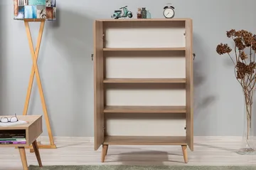Vellavie Skåp 80 cm Vintage - Brun/Röd - Förvaring - Skåp - Förvaringsskåp