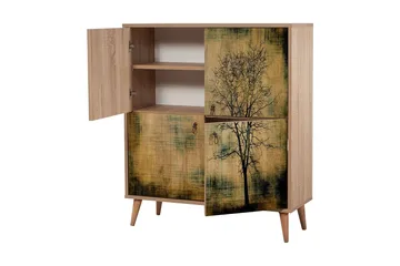 Vellavie Skåp 95 cm Trädsilhuett - Förvaring - Skåp - Förvaringsskåp