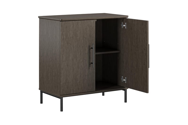 Förvaringsskåp Vivinne 70x40 cm Grå - CosmoLiving - Förvaringsskåp