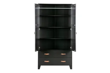 Wickam Förvaringsskåp 98x190 cm - Svart - Förvaring - Skåp - Förvaringsskåp