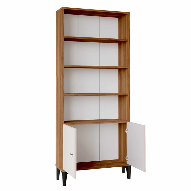 Fenvik Multifunktionsskåp 75x178x25 cm - Valnöt - Förvaring - Skåp - Förvaringsskåp