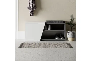 Fiona Skoskåp 104,6 cm - Antracit/Vit - Förvaring - Skåp - Förvaringsskåp