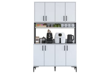 Flerfunktionsskåp Cerreta 173 Vit - Vit - Förvaring - Skåp - Förvaringsskåp