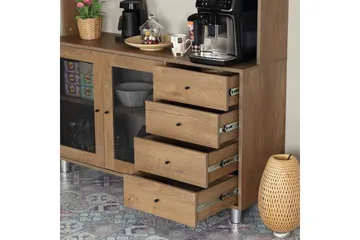 Flerfunktionsskåp Jatin Kaukasiskt ekträ - Kaukasiskt ekträ - Förvaring - Skåp - Förvaringsskåp