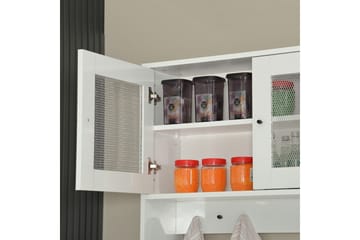 Flerfunktionsskåp Jatin Vit - Vit - Förvaring - Skåp - Förvaringsskåp