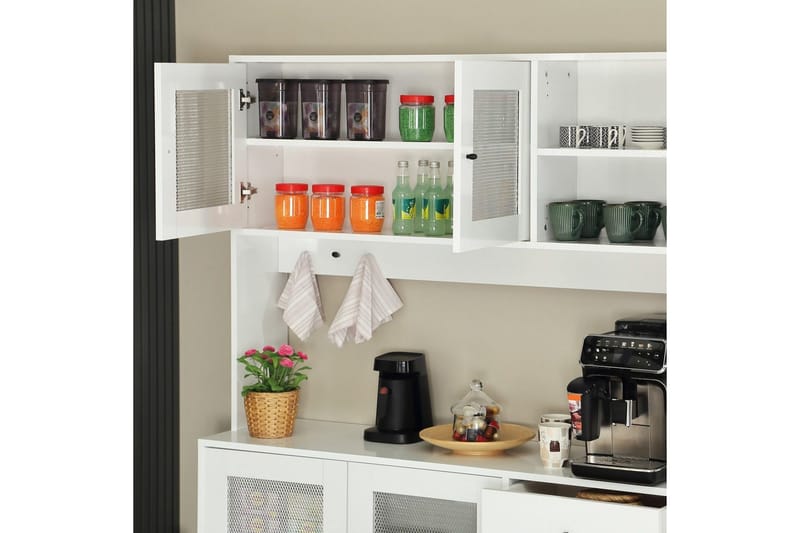 Flerfunktionsskåp Jatin Vit - Vit - Förvaring - Skåp - Förvaringsskåp