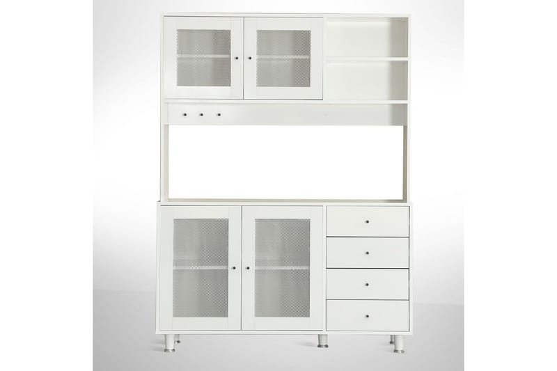 Flerfunktionsskåp Jatin Vit, Vit