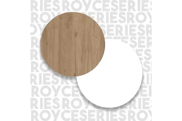 Flerfunktionsskåp Miraen Ek / Vit - Ljusbrun/Vit - Förvaring - Skåp - Förvaringsskåp