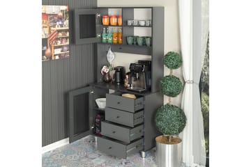 Flerfunktionsskåp Periorport Antracit - Antracit - Förvaring - Skåp - Förvaringsskåp