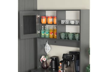 Flerfunktionsskåp Periorport Antracit - Antracit - Förvaring - Skåp - Förvaringsskåp