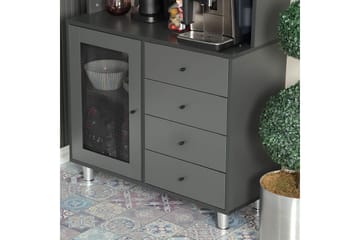 Flerfunktionsskåp Periorport Antracit - Antracit - Förvaring - Skåp - Förvaringsskåp