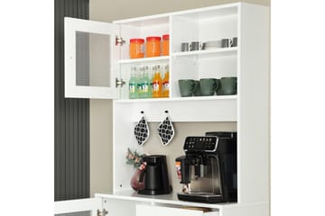 Flerfunktionsskåp Periorport Vit - Vit - Förvaring - Skåp - Förvaringsskåp