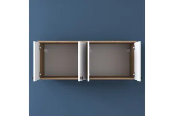 Frostine Överskåp - Valnöt/Vit - Förvaring - Skåp - Förvaringsskåp