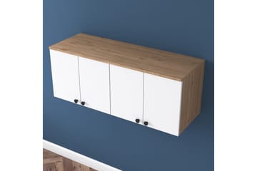 Frostine Överskåp - Valnöt/Vit - Förvaring - Skåp - Förvaringsskåp