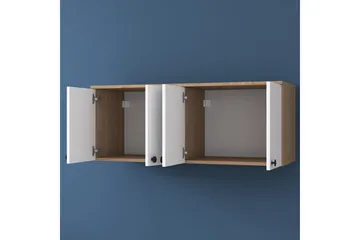 Frostine Överskåp - Valnöt/Vit - Förvaring - Skåp - Förvaringsskåp