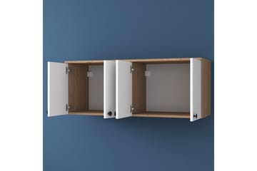 Frostine Överskåp - Valnöt/Vit - Förvaring - Skåp - Förvaringsskåp