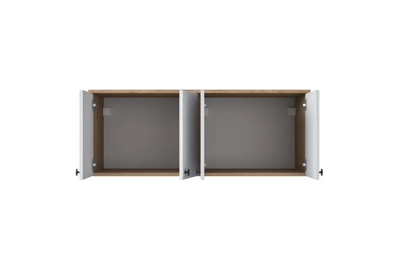 Frostine Överskåp - Valnöt/Vit - Förvaring - Skåp - Förvaringsskåp